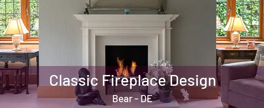  Classic Fireplace Design Bear - DE