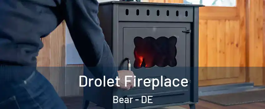  Drolet Fireplace Bear - DE