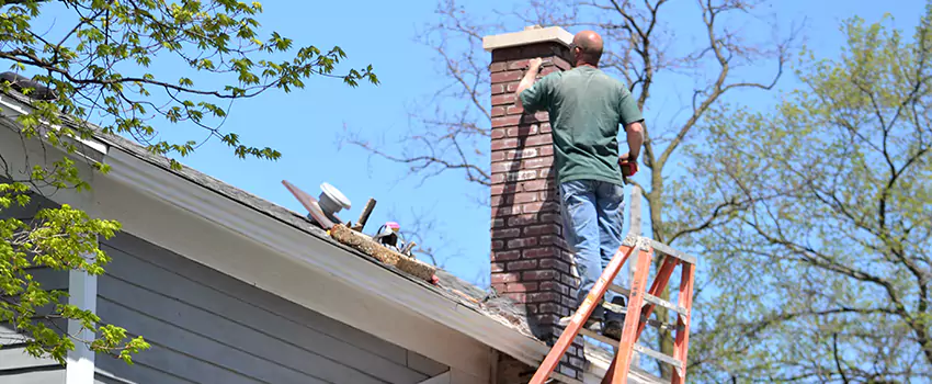 Vinyl and PVC Chimney Flashing Installation in Bear, DE