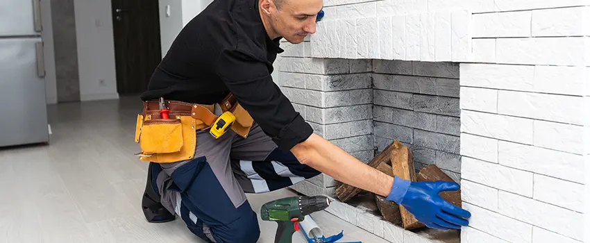 Fireplace Damaged Damper Frame Repair Services in Bear, Delaware