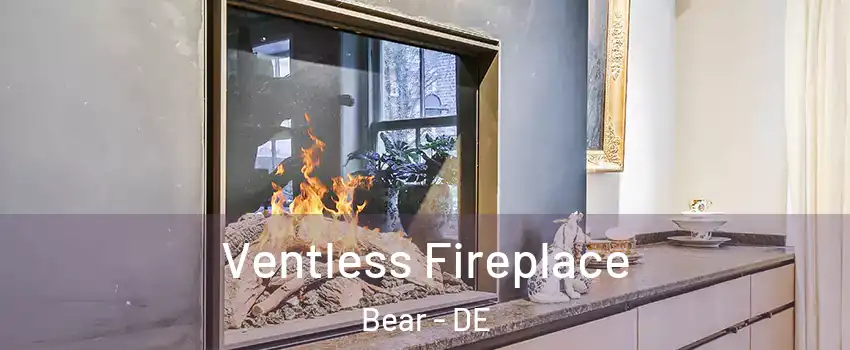  Ventless Fireplace Bear - DE